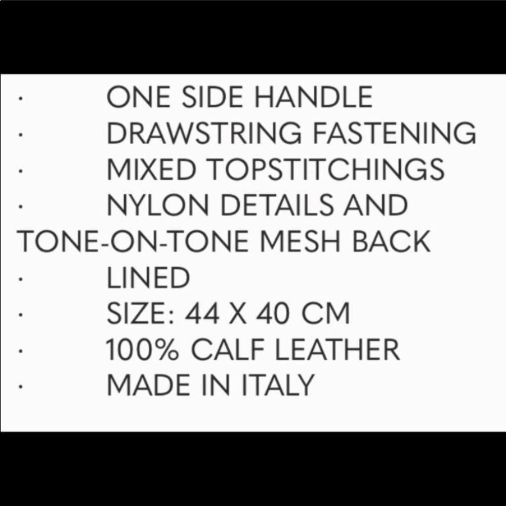 Unisex Givenchy Drawstring Backpack - image 4